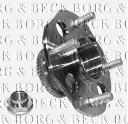 BORG & BECK BWK654 Комплект підшипника маточини колеса