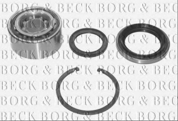 BORG & BECK BWK669 Комплект підшипника маточини колеса