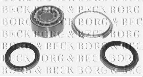 BORG & BECK BWK684 Комплект підшипника маточини колеса
