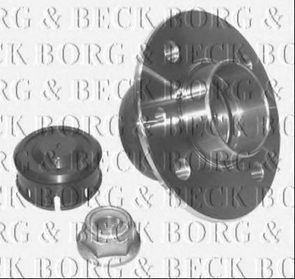 BORG & BECK BWK711 Комплект підшипника маточини колеса