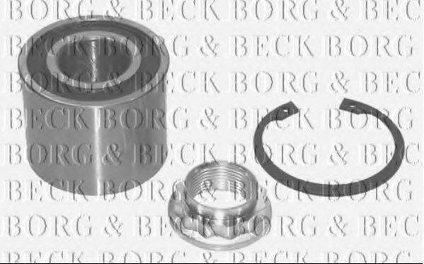 BORG & BECK BWK779 Комплект підшипника маточини колеса