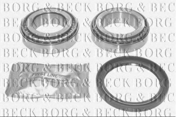 BORG & BECK BWK785 Комплект підшипника маточини колеса