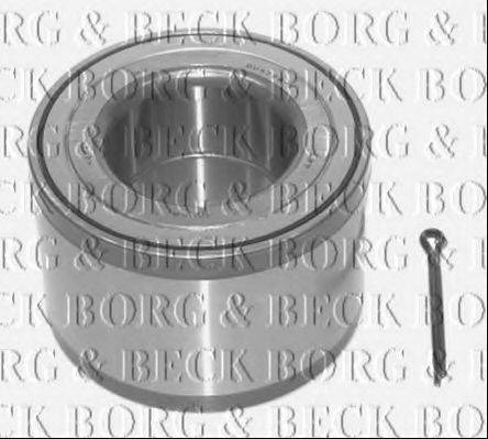 BORG & BECK BWK838 Комплект підшипника маточини колеса