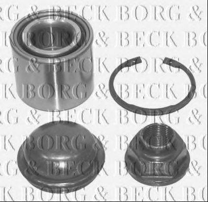 BORG & BECK BWK840 Комплект підшипника маточини колеса