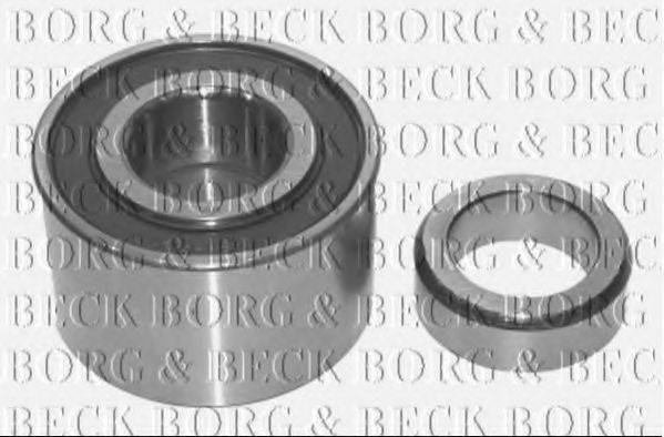 BORG & BECK BWK875 Комплект підшипника маточини колеса