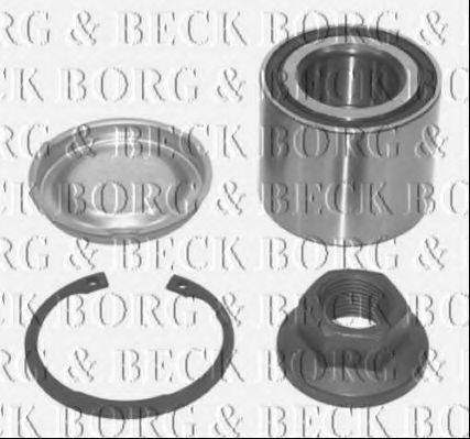 BORG & BECK BWK884 Комплект підшипника маточини колеса