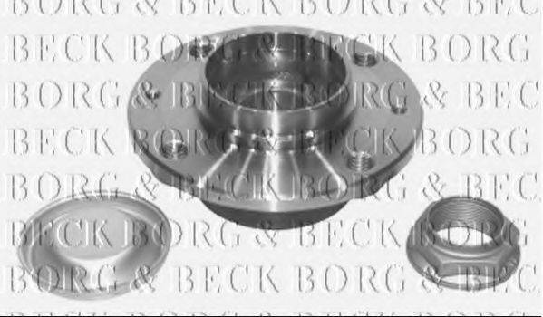 BORG & BECK BWK894 Комплект підшипника маточини колеса
