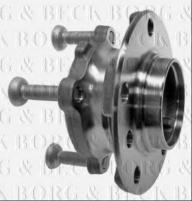 BORG & BECK BWK1253 Комплект підшипника маточини колеса
