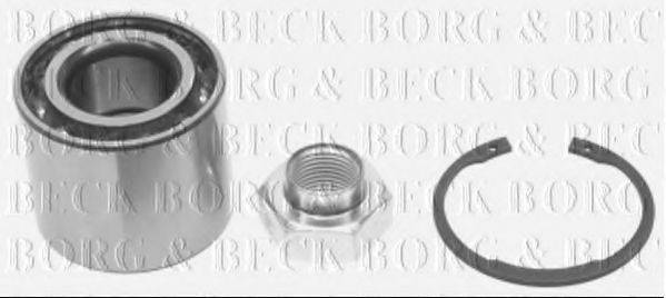 BORG & BECK BWK1089 Комплект підшипника маточини колеса