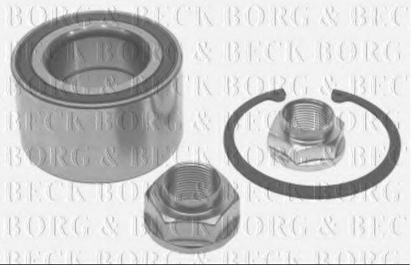 BORG & BECK BWK1105 Комплект підшипника маточини колеса
