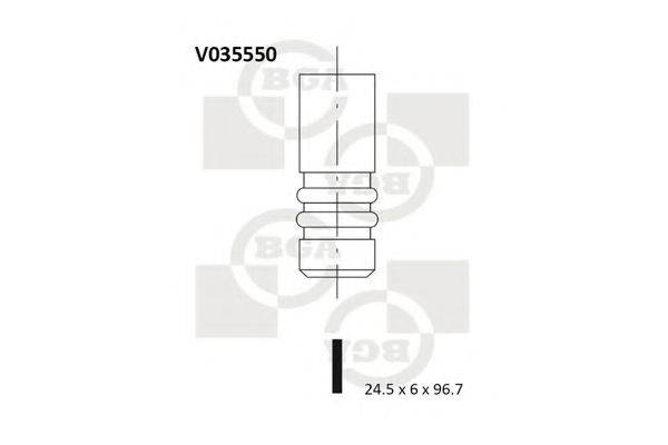 BGA V035550 Випускний клапан