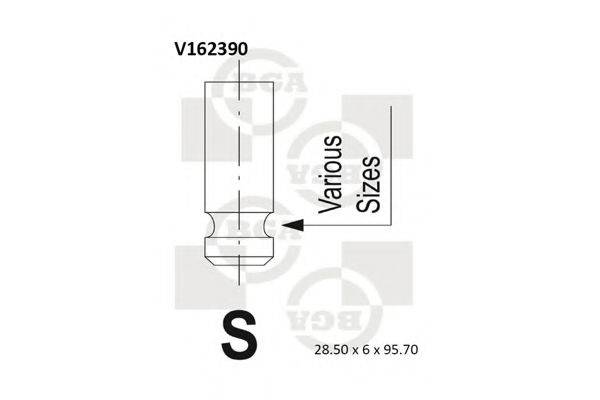 BGA V162390 Впускний клапан