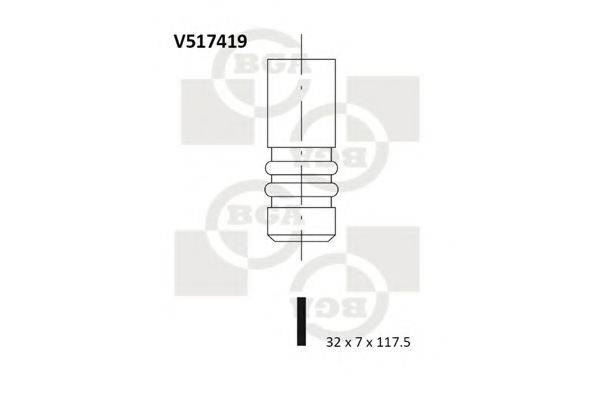 BGA V517419 Впускний клапан