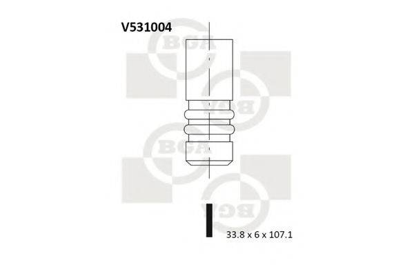 BGA V531004 Випускний клапан