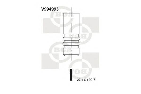 BGA V994993 Випускний клапан