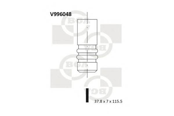 BGA V996048 Випускний клапан