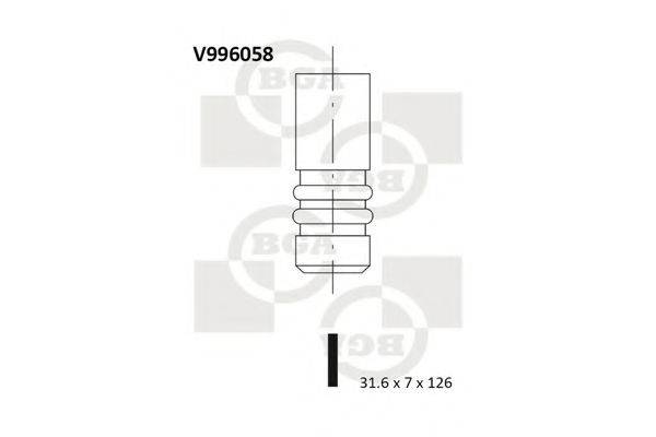BGA V996058 Випускний клапан