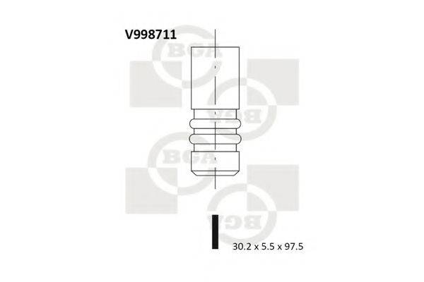 BGA V998711 Випускний клапан
