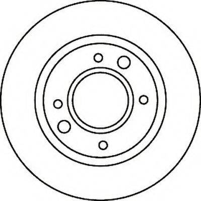 VALEO 186201 гальмівний диск