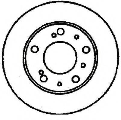 SEAT 4377102 гальмівний диск