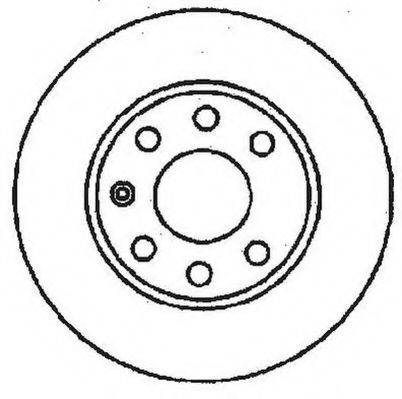 BRAKE ENGINEERING DI844751 гальмівний диск