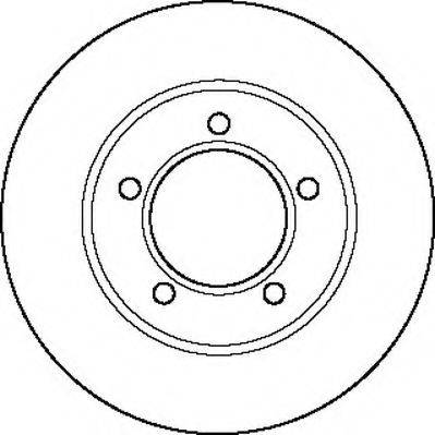 A.B.S. 15550 гальмівний диск