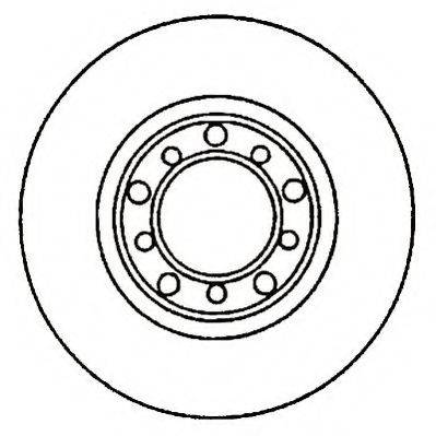 OPEL 569203 гальмівний диск