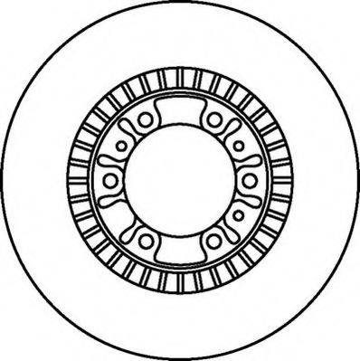 LUCAS DF3118 гальмівний диск