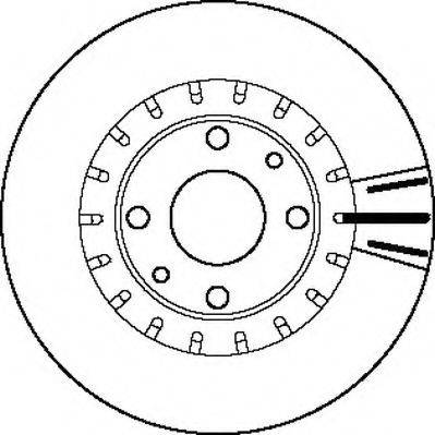 A.P. 24782 гальмівний диск