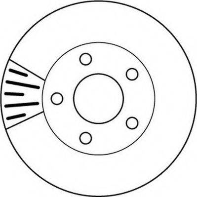 CHEVROLET 18021359 гальмівний диск