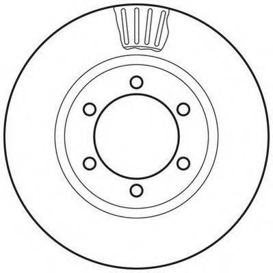 LEXUS 4351260160 гальмівний диск