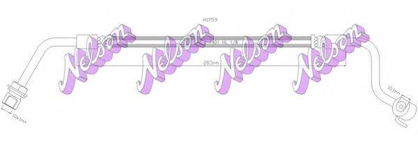 BROVEX-NELSON H1759 Гальмівний шланг
