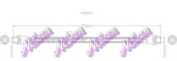 BROVEX-NELSON H4043 Гальмівний шланг