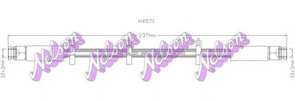 BROVEX-NELSON H4571 Гальмівний шланг