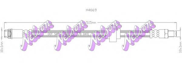 BROVEX-NELSON H4669 Гальмівний шланг