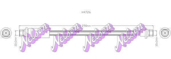 BROVEX-NELSON H4726 Гальмівний шланг