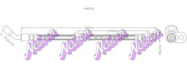 BROVEX-NELSON H4830 Гальмівний шланг