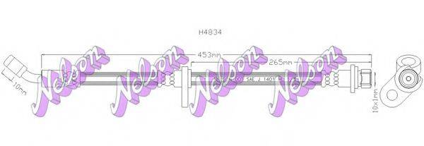BROVEX-NELSON H4834 Гальмівний шланг