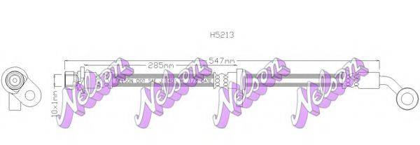 BROVEX-NELSON H5213 Гальмівний шланг
