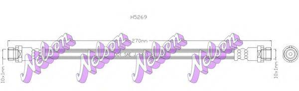 BROVEX-NELSON H5269 Гальмівний шланг
