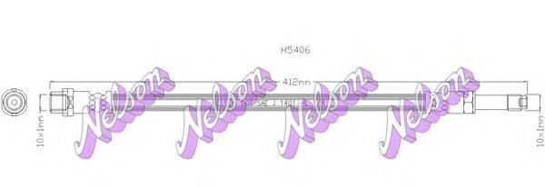 BROVEX-NELSON H5406 Гальмівний шланг