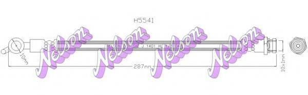 BROVEX-NELSON H5541 Гальмівний шланг