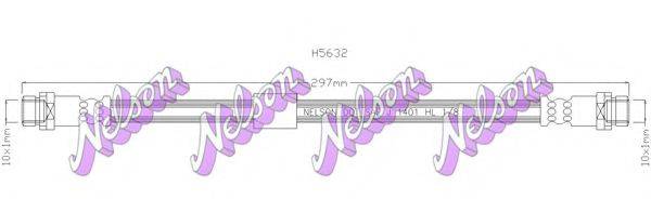 BROVEX-NELSON H5632 Гальмівний шланг