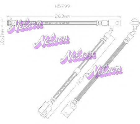 BROVEX-NELSON H5799 Гальмівний шланг