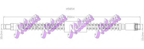 BROVEX-NELSON H5854 Гальмівний шланг