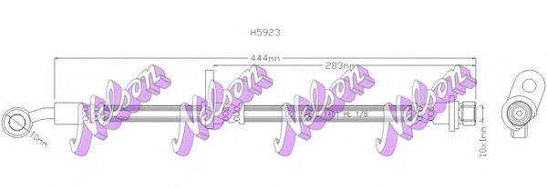 BROVEX-NELSON H5923 Гальмівний шланг