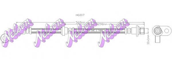 BROVEX-NELSON H6007 Гальмівний шланг