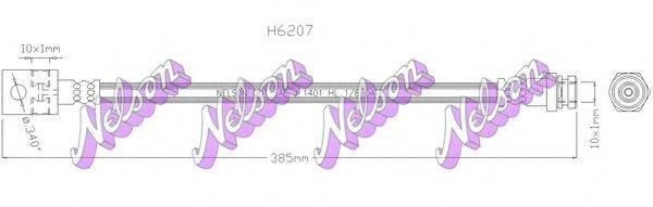 BROVEX-NELSON H6207 Гальмівний шланг