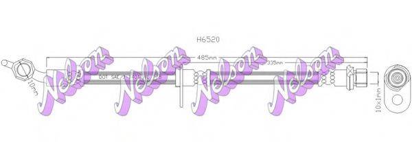 BROVEX-NELSON H6520 Гальмівний шланг