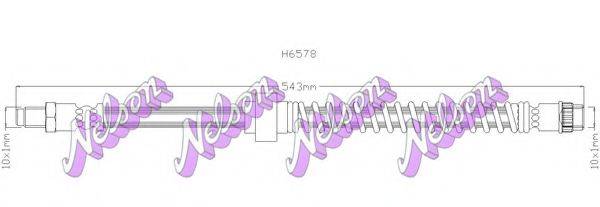 BROVEX-NELSON H6578 Гальмівний шланг